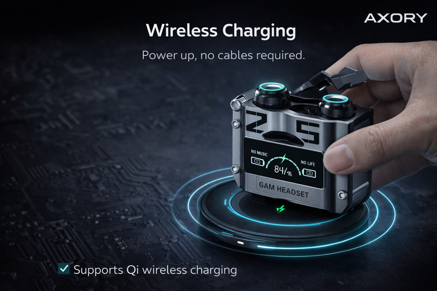M25 Pro Wireless Noise-Canceling Earbuds