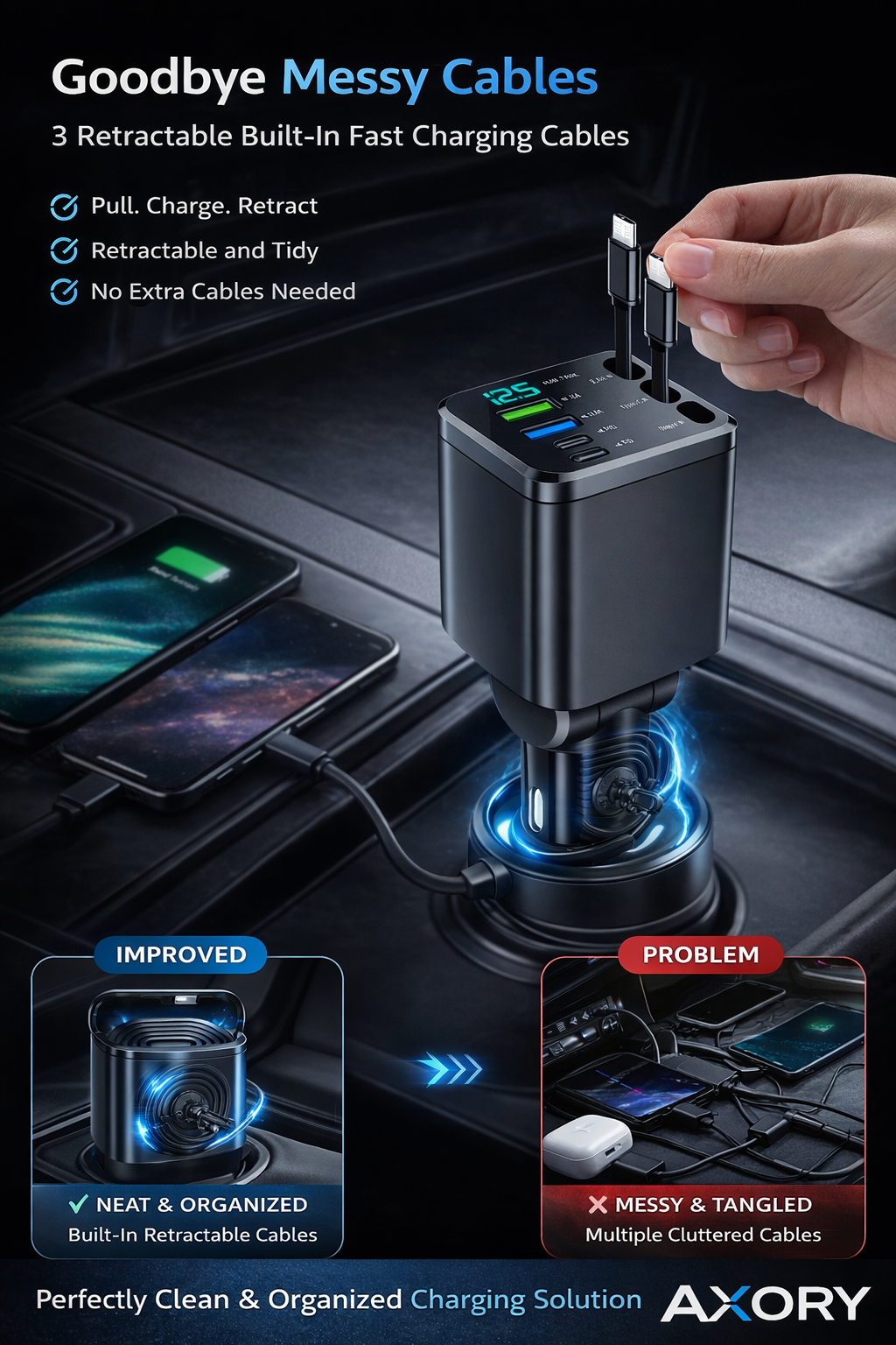 Ultimate 8-in-1 Universal Car Charger