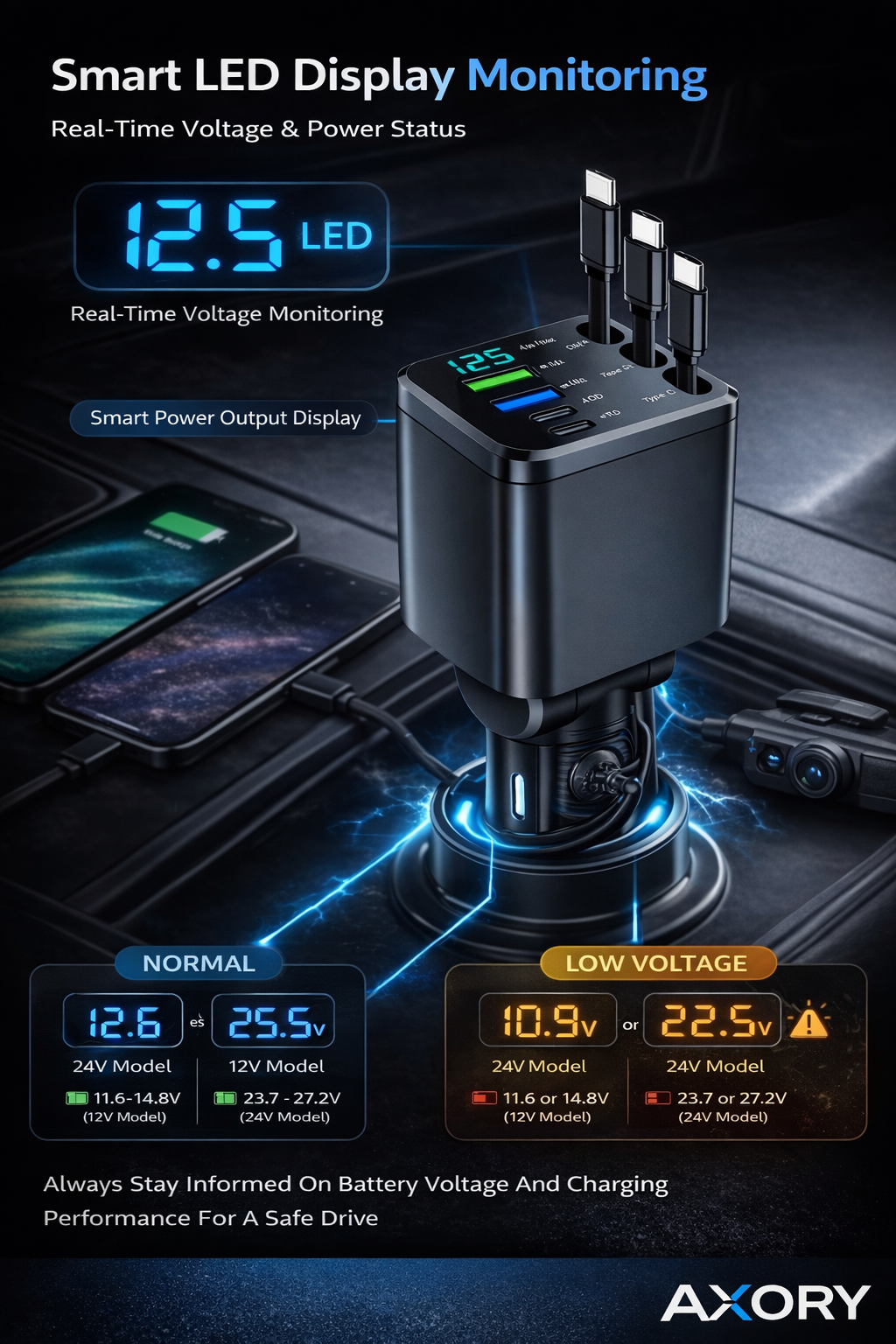 Ultimate 8-in-1 Universal Car Charger