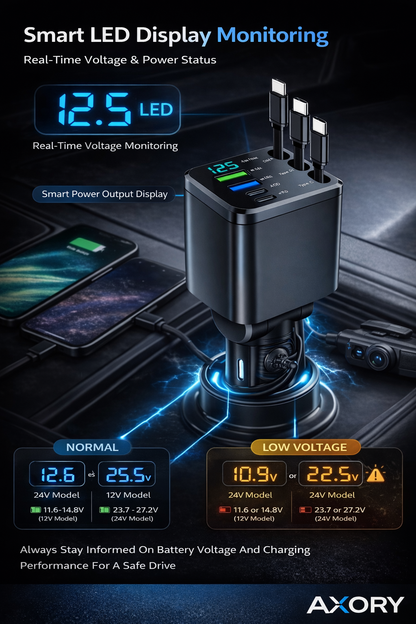 Ultimate 8-in-1 Universal Car Charger