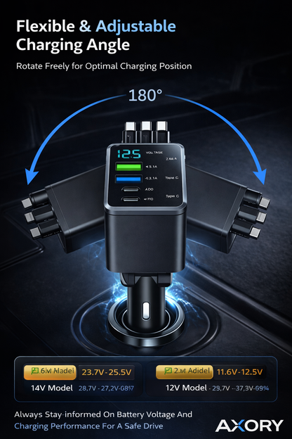 Ultimate 8-in-1 Universal Car Charger