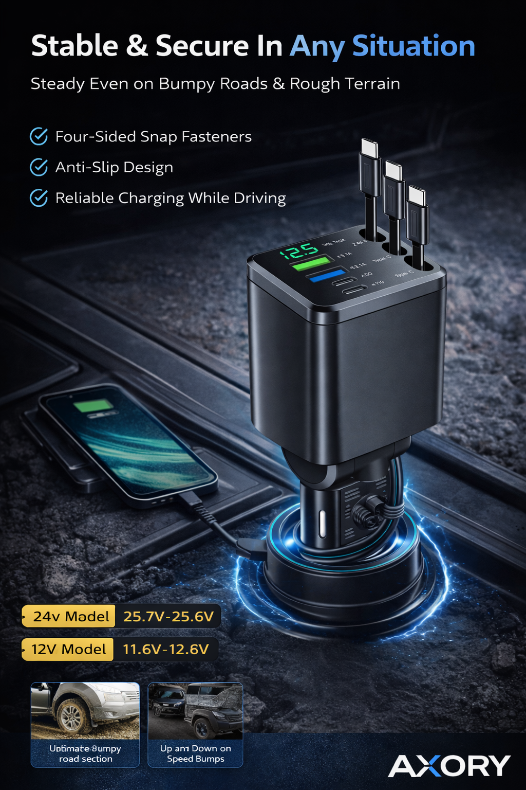 Ultimate 8-in-1 Universal Car Charger