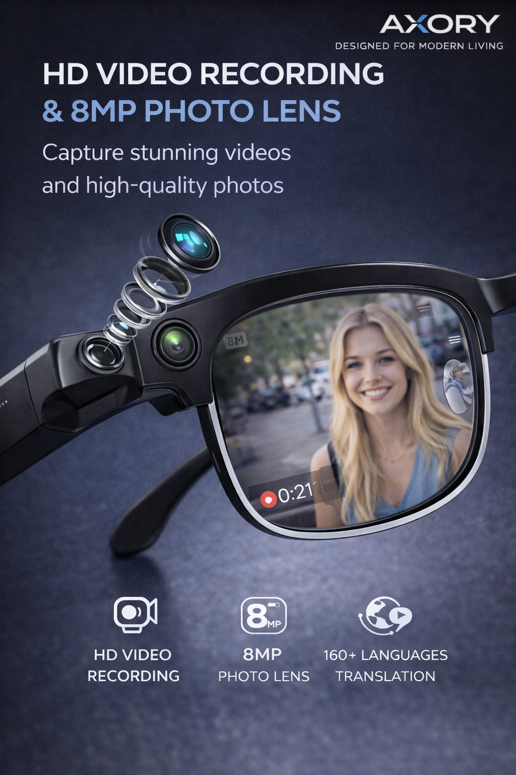 AI Camera Glasses