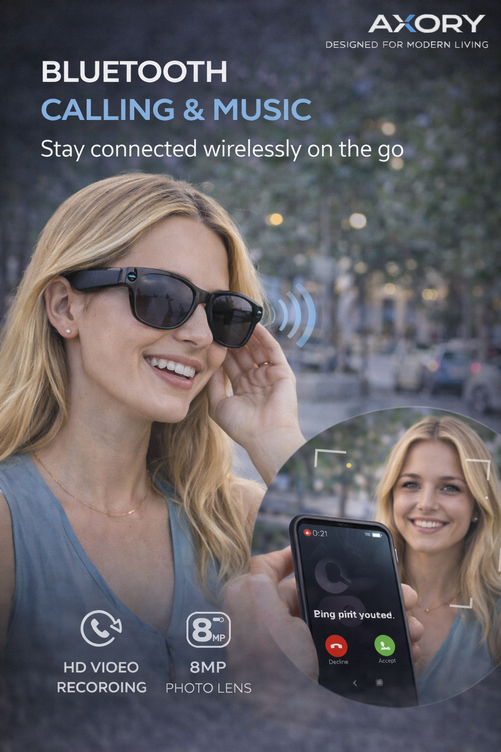 AI Camera Glasses