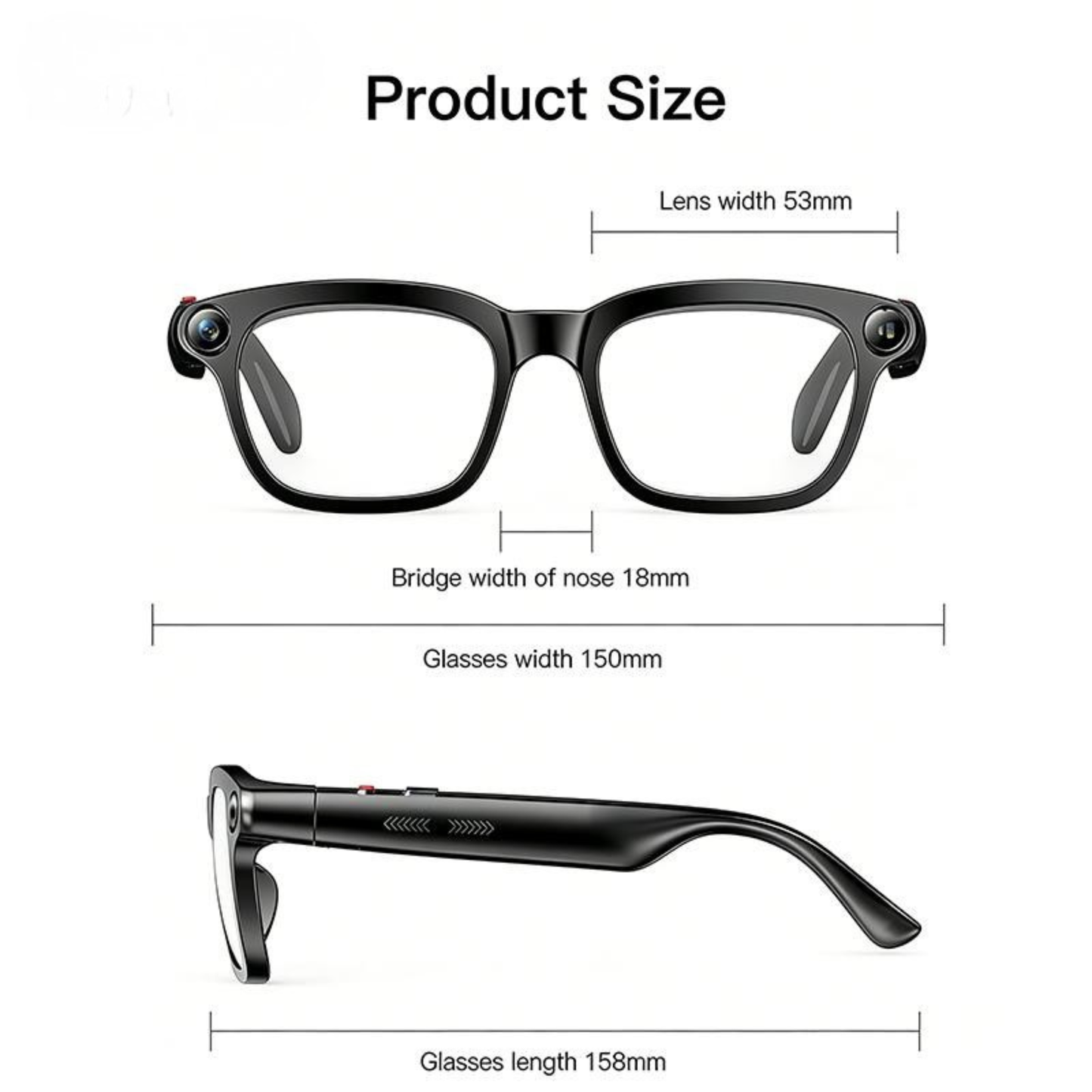 AI Camera Glasses